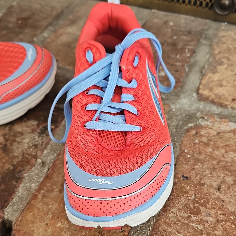 Altra Red and Blue Athletic Shoes - Picture 3 of 8